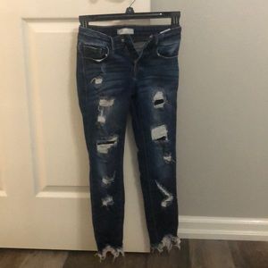 Girls Kancan size 8 jeans